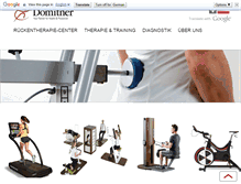 Tablet Screenshot of domitner.com